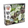 Juego educativo suministrado con una bolsa de regalo de papel kraft 90 gm² in 1 fossil excavation kit ii