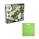 Juego educativo suministrado con una bolsa de regalo de non woven 80 gm² in 1 fossil excavation kit iv Ref.PS35826-VERDE CLARO 