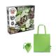 Juego educativo suministrado con una bolsa de regalo plegable de 190t in 1 fossil excavation kit v Ref.PS35827-VERDE CLARO 