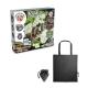 Juego educativo suministrado con una bolsa de regalo plegable de 190t in 1 fossil excavation kit v Ref.PS35827-NEGRO 