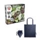 Juego educativo suministrado con una bolsa de regalo plegable de 190t in 1 fossil excavation kit v Ref.PS35827-AZUL MARINO 