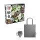 Juego educativo suministrado con una bolsa de regalo plegable de 190t in 1 fossil excavation kit v Ref.PS35827-GRIS 