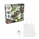 Juego educativo suministrado con una bolsa de regalo plegable de 190t in 1 fossil excavation kit v Ref.PS35827-BLANCO 