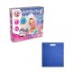 Juguete educativo suministrado con una bolsa de regalo de non woven 80 gm² Bath bombs kit iv Ref.PS35840-AZUL ROYAL 