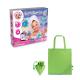 Juguete educativo suministrado con una bolsa de regalo plegable de 190t Bath bombs kit v Ref.PS35841-VERDE CLARO 