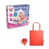 Juguete educativo suministrado con una bolsa de regalo plegable de 190t Bath bombs kit v