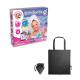 Juguete educativo suministrado con una bolsa de regalo plegable de 190t Bath bombs kit v Ref.PS35841-NEGRO 