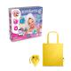 Juguete educativo suministrado con una bolsa de regalo plegable de 190t Bath bombs kit v Ref.PS35841-AMARILLO 