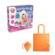 Juguete educativo suministrado con una bolsa de regalo plegable de 190t Bath bombs kit v Ref.PS35841-NARANJA 