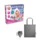 Juguete educativo suministrado con una bolsa de regalo plegable de 190t Bath bombs kit v Ref.PS35841-GRIS 