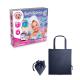 Juguete educativo suministrado con una bolsa de regalo plegable de 190t Bath bombs kit v Ref.PS35841-AZUL MARINO 