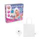 Juguete educativo suministrado con una bolsa de regalo plegable de 190t Bath bombs kit v Ref.PS35841-BLANCO 