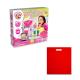 Juego educativo suministrado con una bolsa de regalo de non woven 80 gm² Perfume soap factory kit iv Ref.PS35845-ROJO 