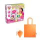 Juego educativo suministrado con una bolsa de regalo plegable de 190t Perfume soap factory kit v Ref.PS35846-NARANJA 