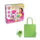 Juego educativo suministrado con una bolsa de regalo plegable de 190t Perfume soap factory kit v Ref.PS35846-VERDE CLARO 