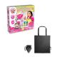 Juego educativo suministrado con una bolsa de regalo plegable de 190t Perfume soap factory kit v Ref.PS35846-NEGRO 