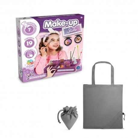 Kit educativo suministrado con una bolsa de regalo plegable de 190t Makeup studio kit ii