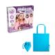 Kit educativo suministrado con una bolsa de regalo plegable de 190t Makeup studio kit ii Ref.PS35848-AZUL CLARO 