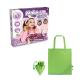 Kit educativo suministrado con una bolsa de regalo plegable de 190t Makeup studio kit ii Ref.PS35848-VERDE CLARO 