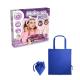 Kit educativo suministrado con una bolsa de regalo plegable de 190t Makeup studio kit ii Ref.PS35848-AZUL ROYAL 