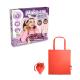 Kit educativo suministrado con una bolsa de regalo plegable de 190t Makeup studio kit ii Ref.PS35848-ROJO 