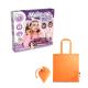 Kit educativo suministrado con una bolsa de regalo plegable de 190t Makeup studio kit ii Ref.PS35848-NARANJA 