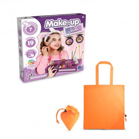 Kit educativo suministrado con una bolsa de regalo plegable de 190t Makeup studio kit ii