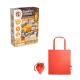 Juego educativo suministrado con una bolsa de regalo plegable de 190t Ancient egypt excavation kit v Ref.PS35855-ROJO 