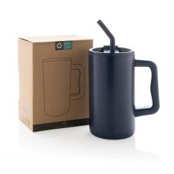 Taza Cube de acero reciclado RCS de 800ml.