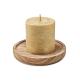 Porta velas madera Pentas Ref.MDMO6282-ORO 