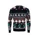 Jersey navidad luz led s m Shamis Ref.MDCX1553-NEGRO 