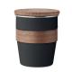 Vaso de pared simple 350 ml Walnut Ref.MDMO2322-NEGRO 