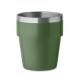 Vaso de doble pared 250 ml Acerito Ref.MDMO2323-VERDE OSCURO 