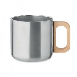 Taza de doble pared 350 ml Acero