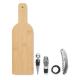 Set vino en forma de botella Vinovault set Ref.MDMO2381-MADERA 