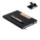 Juego de libretas rpet a5 Notemix Ref.MDMO2390-NEGRO 