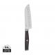 Cuchillo santoku VINGA Tara RCS de acero reciclado Ref.XDV26132-ACERO/NEGRO 