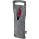 Bolsa de vino de fieltro reciclado GRS de 75 cl Felta Ref.PF120665-GRIS MEDIO 