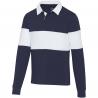 Sudadera tipo polo de rugby unisex clyde Clyde