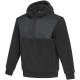 Sudadera unisex de tejido polar sherpa reciclado Evans Ref.PF39476-NEGRO INTENSO