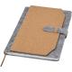 Libreta a5 de corcho y fieltro reciclado Viviana Ref.PF107907-NATURAL 