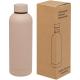 Bidón con aislamiento de cobre de 500 ml de acero inóxidable reciclado con certificado RCS Spring Ref.PF100798-ROSA PALIDO 