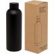 Bidón con aislamiento de cobre de 500 ml de acero inóxidable reciclado con certificado RCS Spring Ref.PF100798-NEGRO INTENSO 