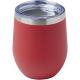 Taza con aislamiento de cobre de 350 ml de acero inóxidable reciclado con certificado RCS Corzo Ref.PF100799-ROJO 