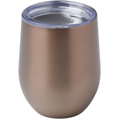 Taza con aislamiento de cobre de 350 ml de acero inóxidable reciclado con certificado RCS Corzo