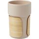 Vaso de 340 ml con funda de bambú Fika Ref.PF100809-AVENA 