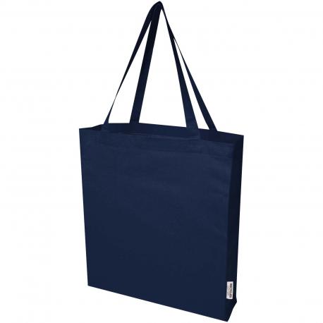 Bolsa tote con refuerzos de algodón reciclado GRS de 140 g/m² Madras