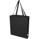 Bolsa tote con refuerzos de algodón reciclado GRS de 140 g/m² Madras Ref.PF120733-NEGRO INTENSO 