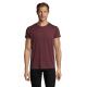 Camiseta de algodón Regent fit 150g/m2 Ref.MDS00553-BURDEOS JASPEADO