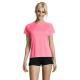 Sporty camiseta mujer 140g Sporty women Ref.MDS01159-ROSA NEON